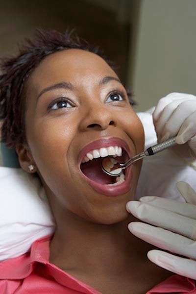 patient receiving periodontal care at Prosthodontic Associates of New Jersey